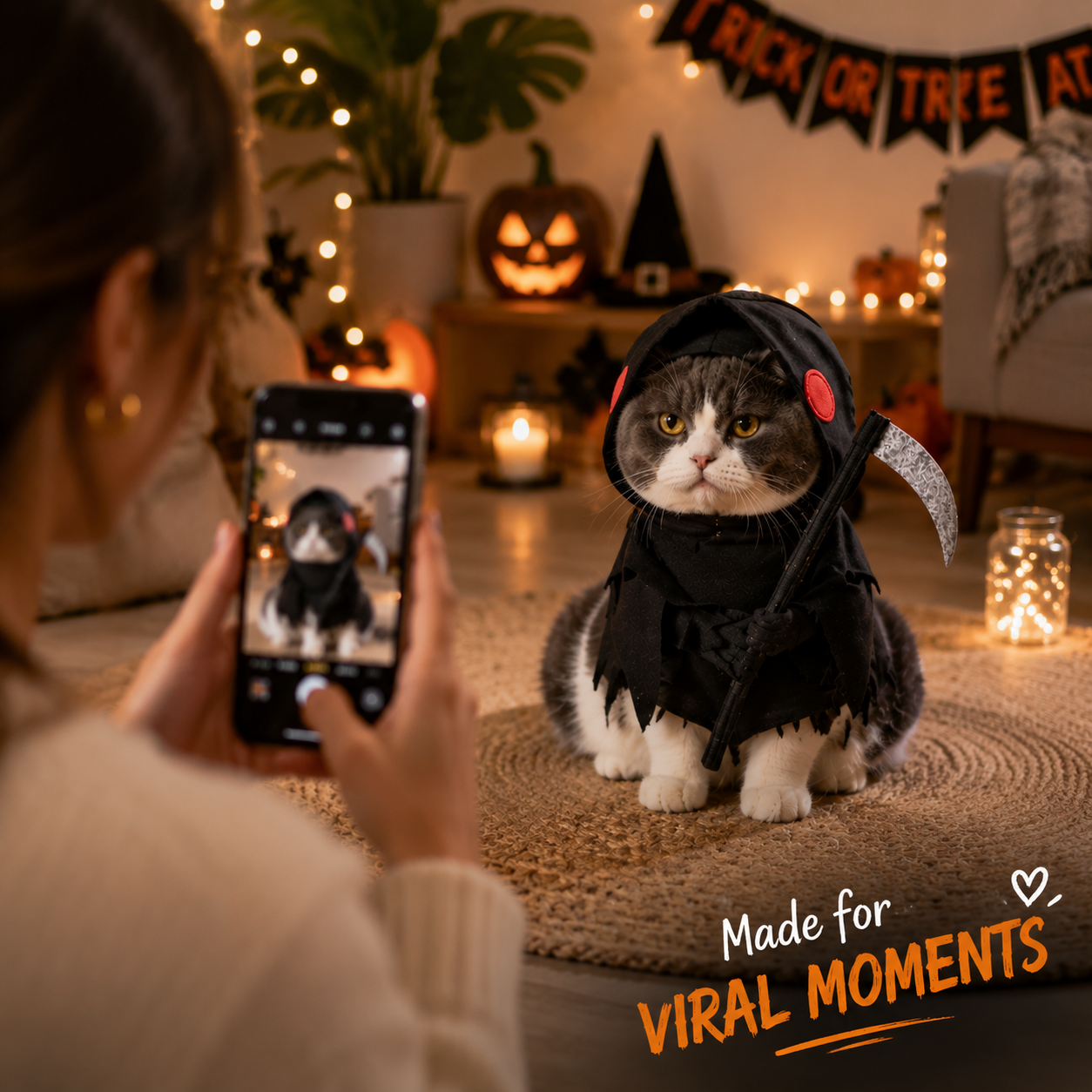 Reaper Ride™ Cat Costume
