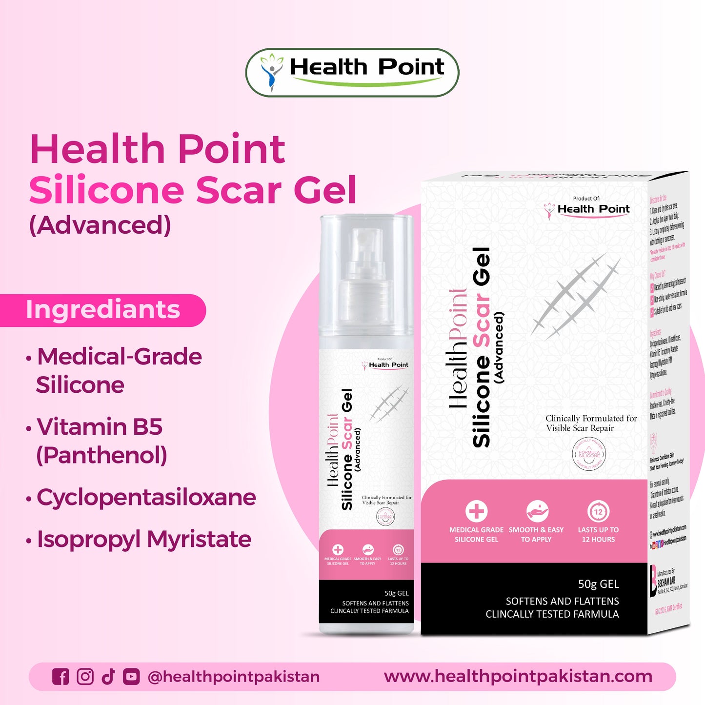 Silicone Scar Gel – #1 Scar Gel in Pakistan