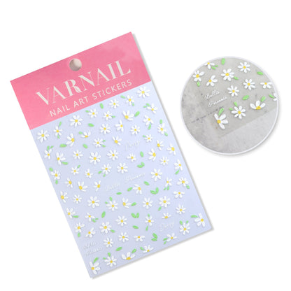 5D Flower Nail Sticker
