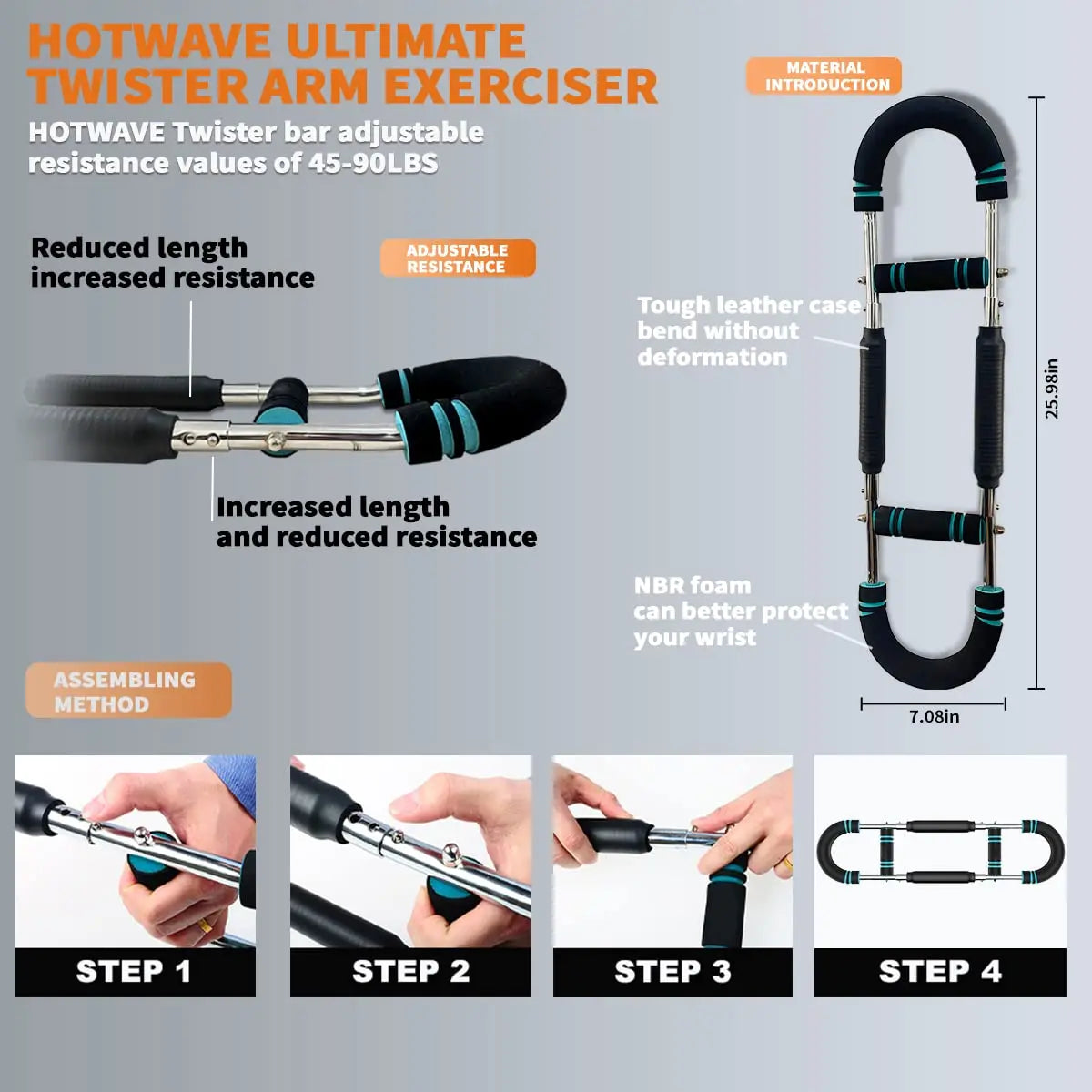 HOTWAVE Twister Arm Trainer 🏋️