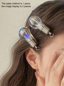 Light Bulb Hair Clip 💡
