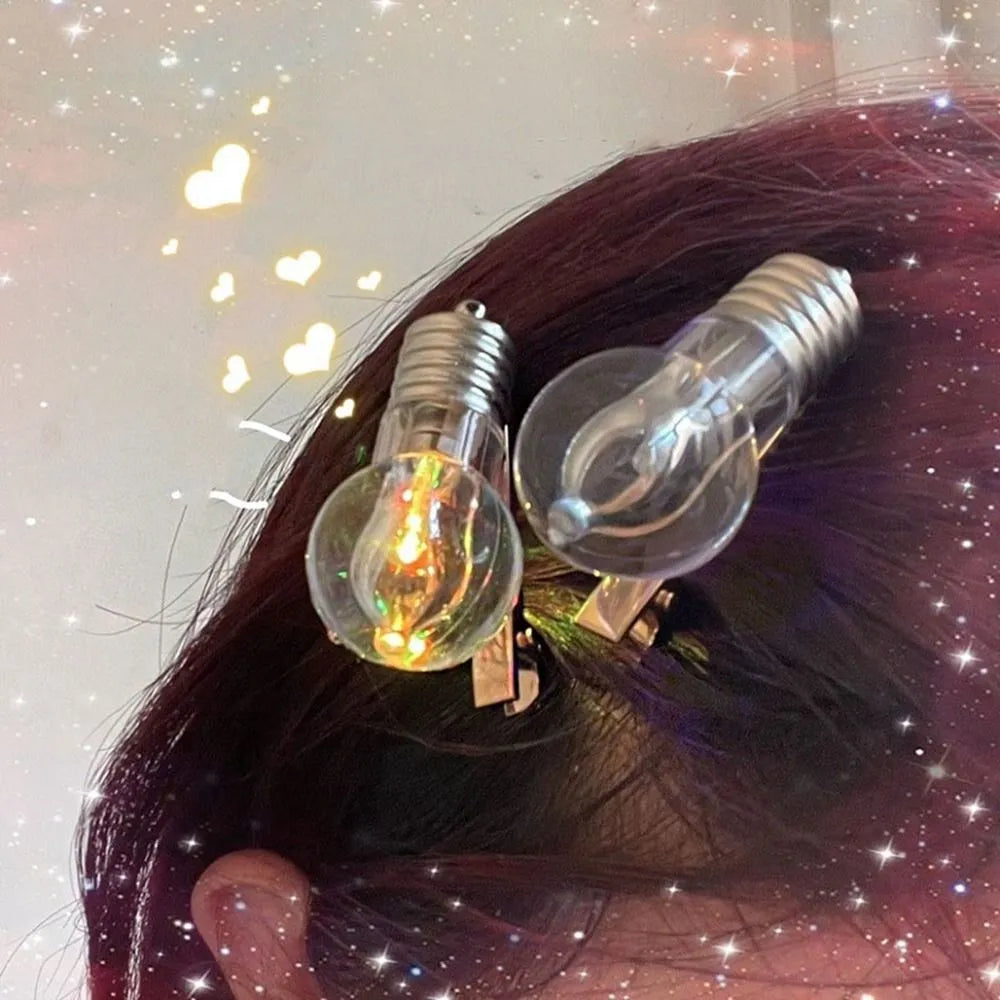 Light Bulb Hair Clip 💡