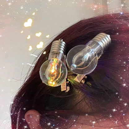 Light Bulb Hair Clip 💡