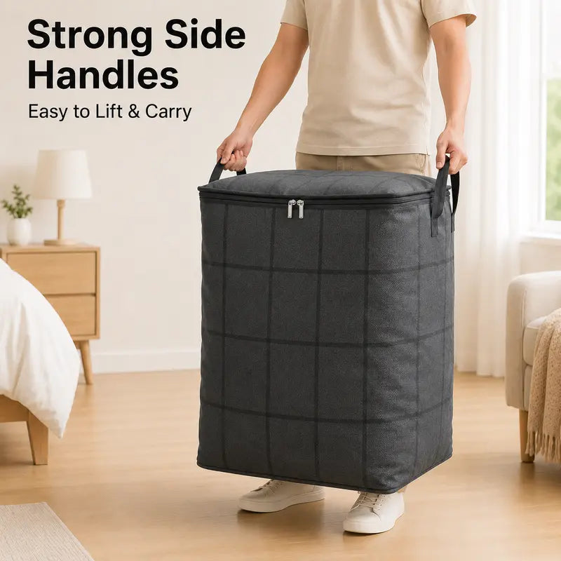 Large Foldable Storage Bag for Bedding & Clothes