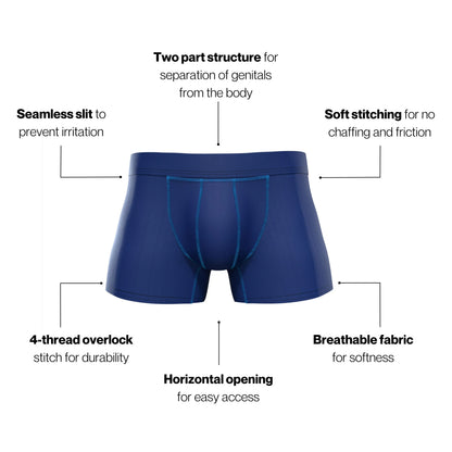 Astronut Men's Boxer Shorts With Geni-Tech Pouch