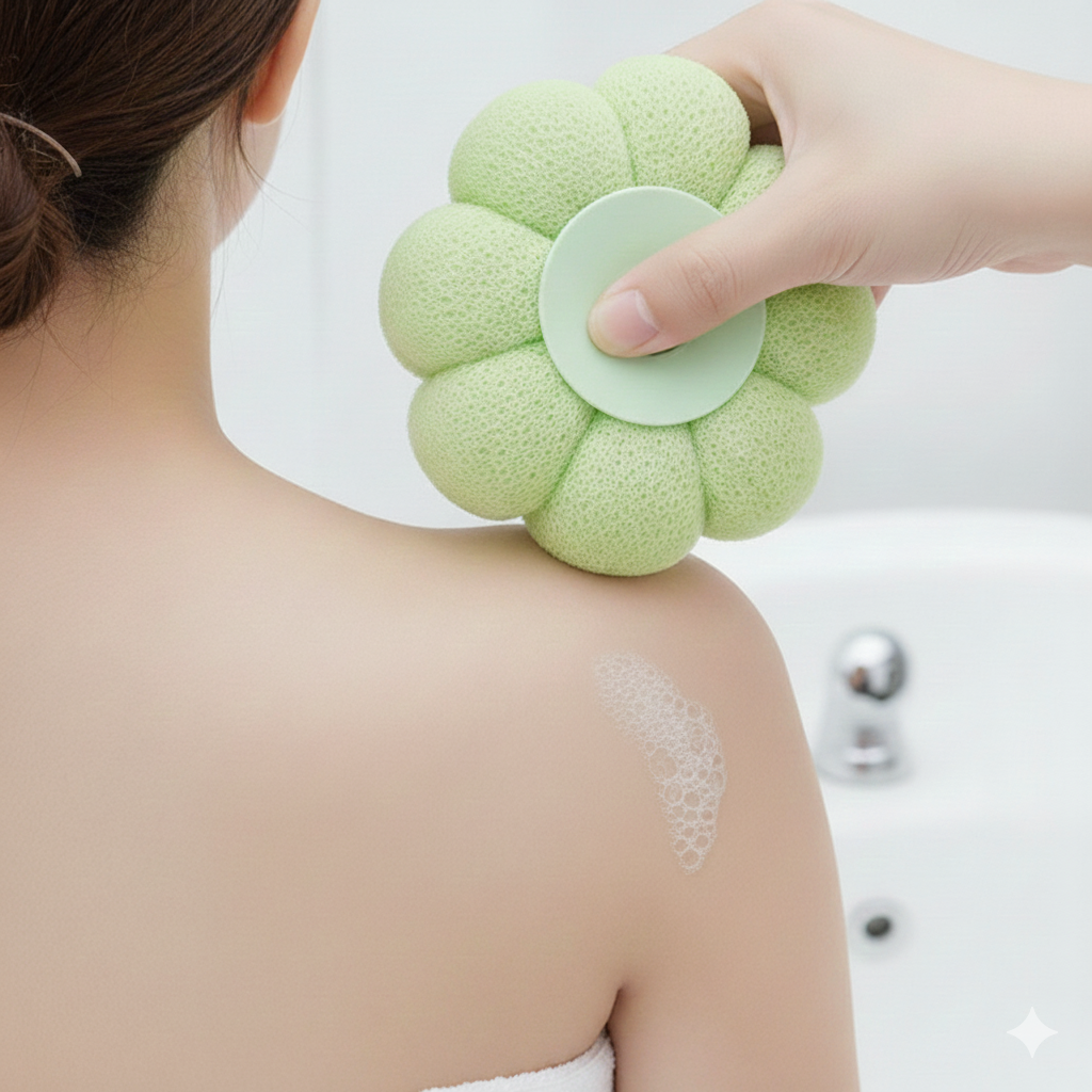 Flower Bath Sponge