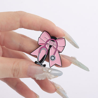 Nurse & Doctor Brooch Badge