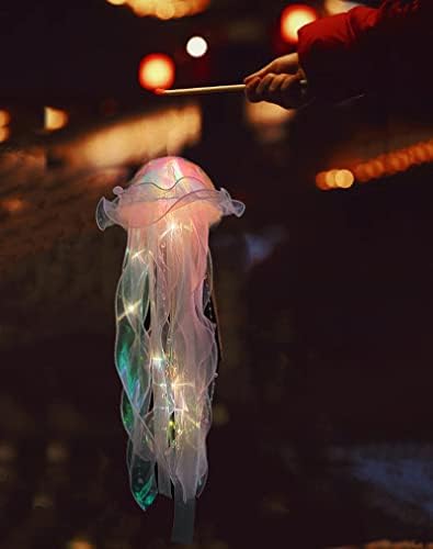 ✨Glitter Jellyfish Lamp