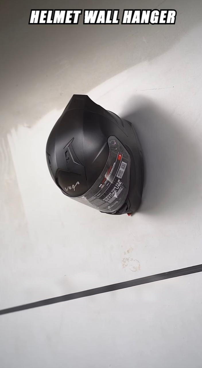 Sticky Wall Mount Hook for Helmets, Caps & Hats