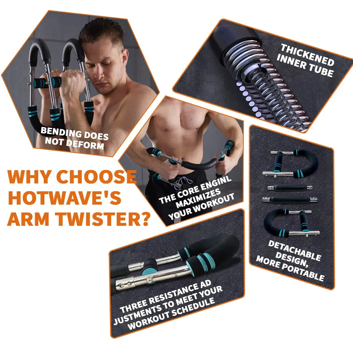 HOTWAVE Twister Arm Trainer 🏋️