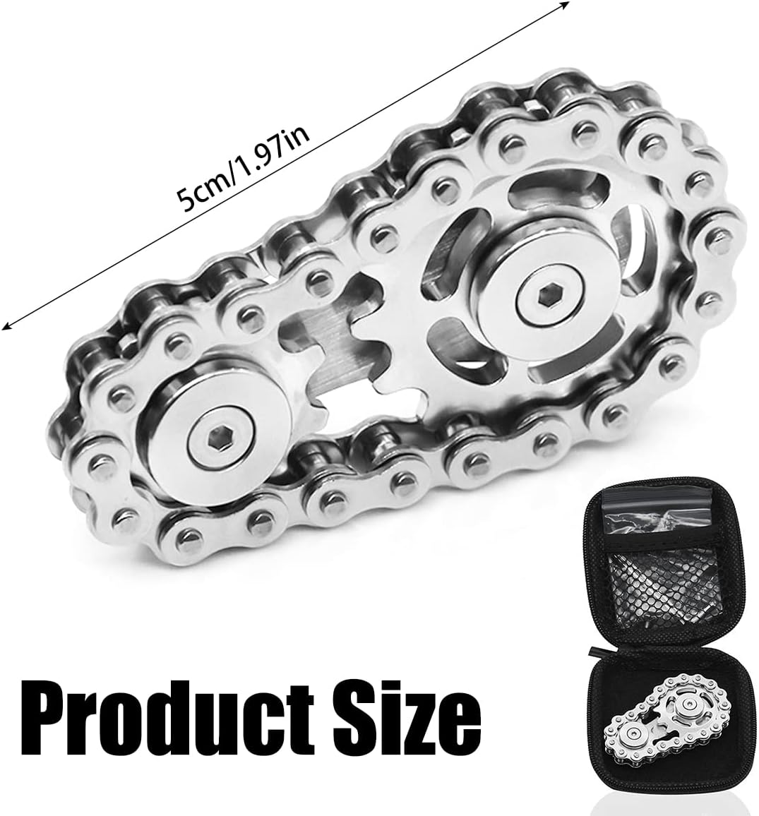 Interlocking Chain Toy Gear Chain Fidget Toy – Khareedlow