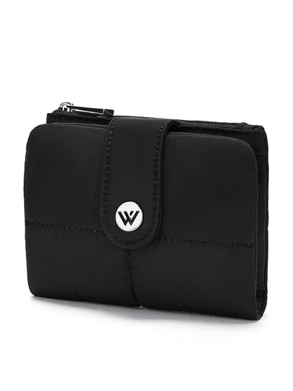 Puffer Small Wallet for Women RFID Blocking Card Holder