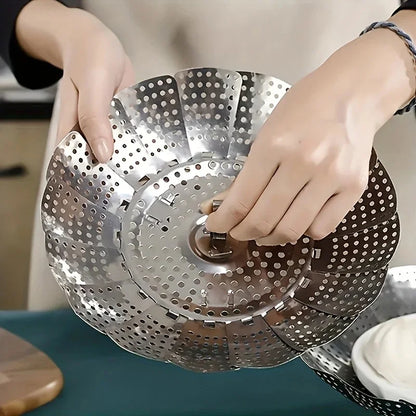 Stainless Steel Expandable Steamer Basket | Imported Quality