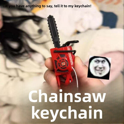 Mini Chainsaw Keychain – Creative Portable Tool Style Gadget