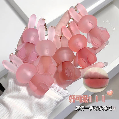 Rabbit Keychain Matte Lip Gloss