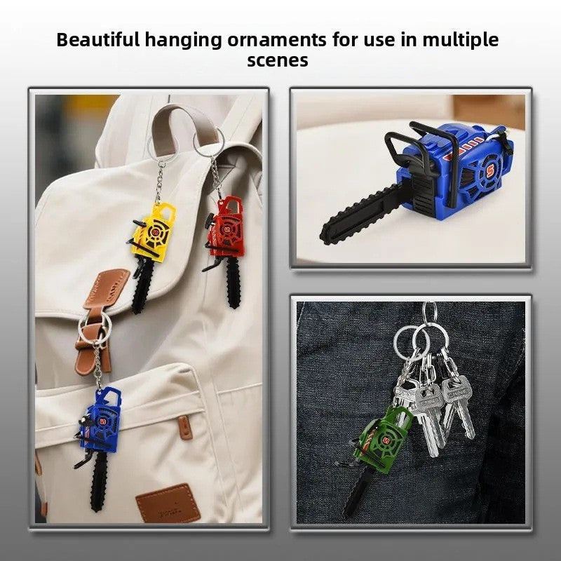 Mini Chainsaw Keychain – Creative Portable Tool Style Gadget