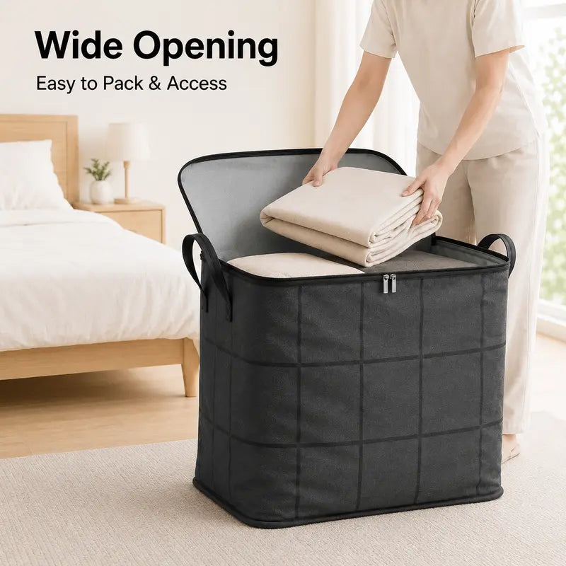 Large Foldable Storage Bag for Bedding & Clothes