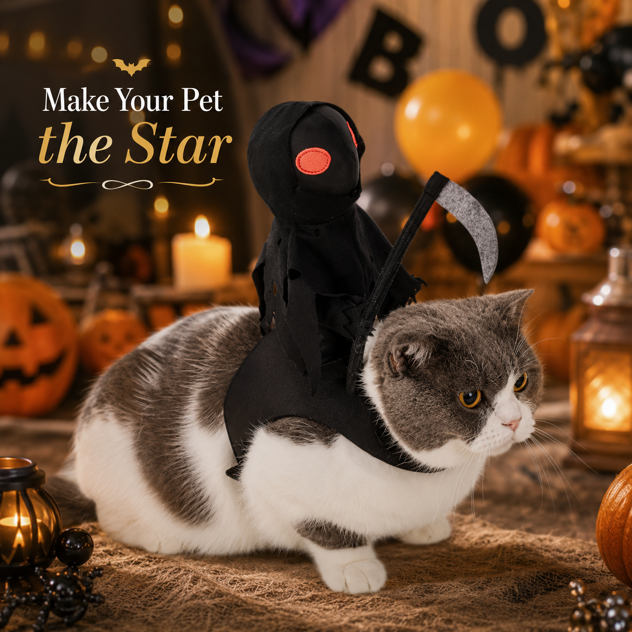 Reaper Ride™ Cat Costume