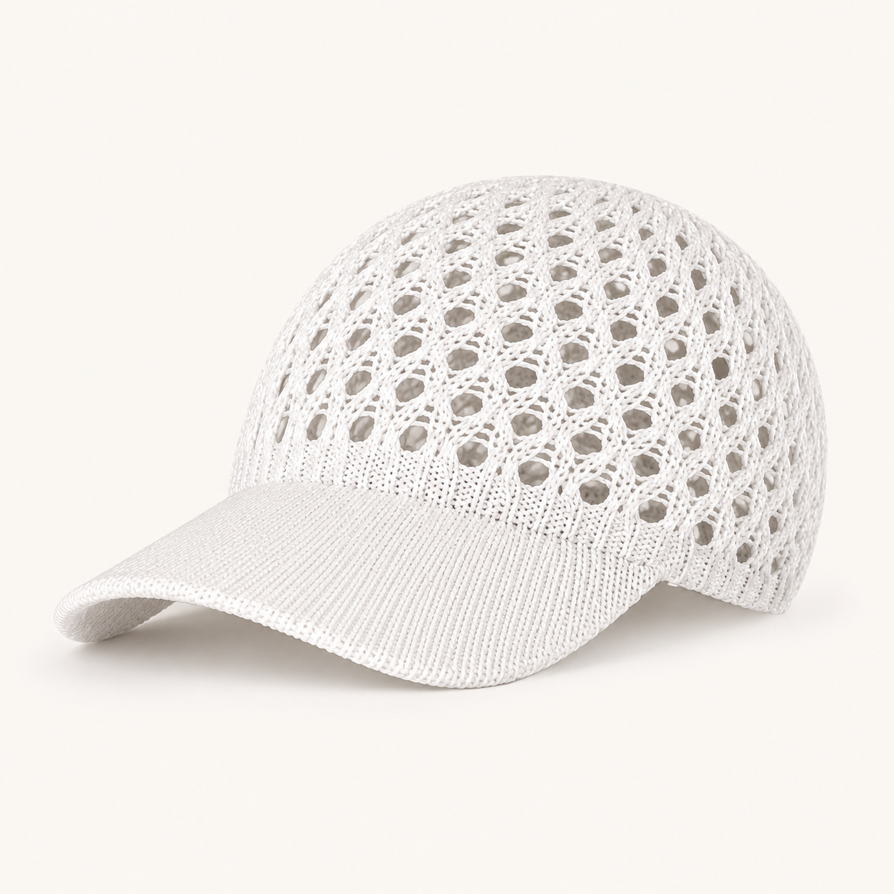 Open Weave Summer Cap