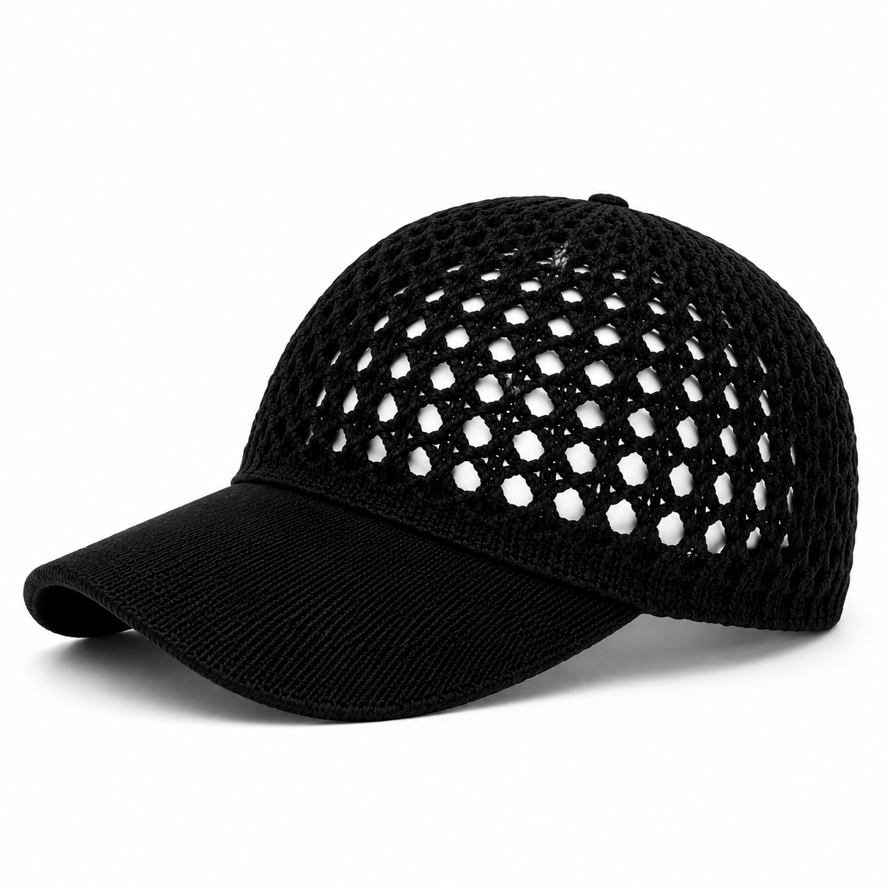 Open Weave Summer Cap