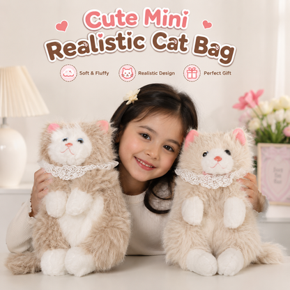 Cute Mini Realistic Cat Bag
