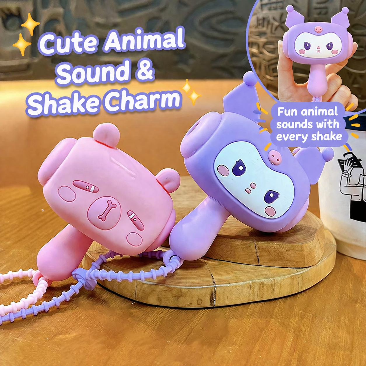 Chu Chu Hammer Keychain