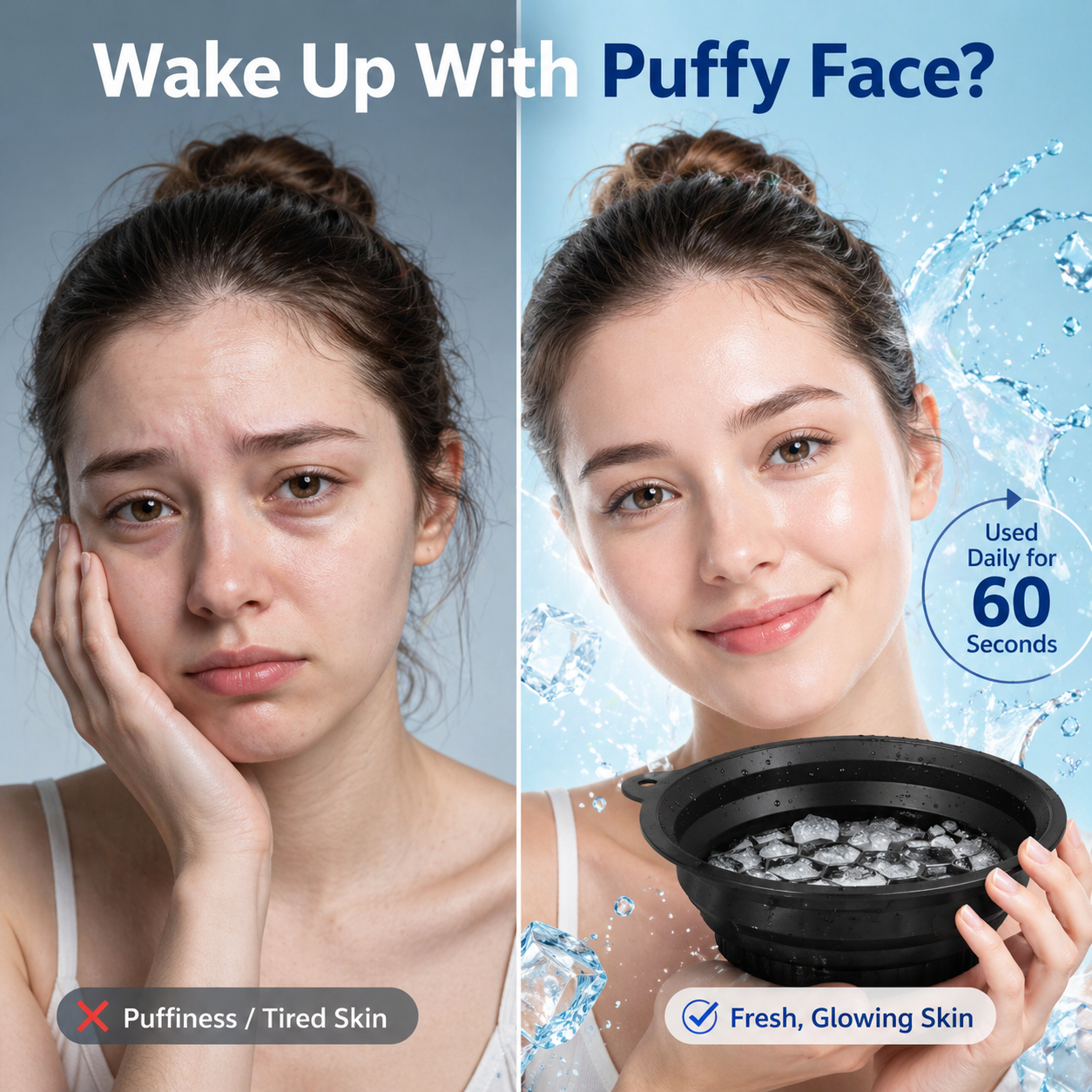 Ice Facial Bowl-Facial Cold Plunge