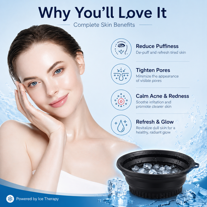 Ice Facial Bowl-Facial Cold Plunge