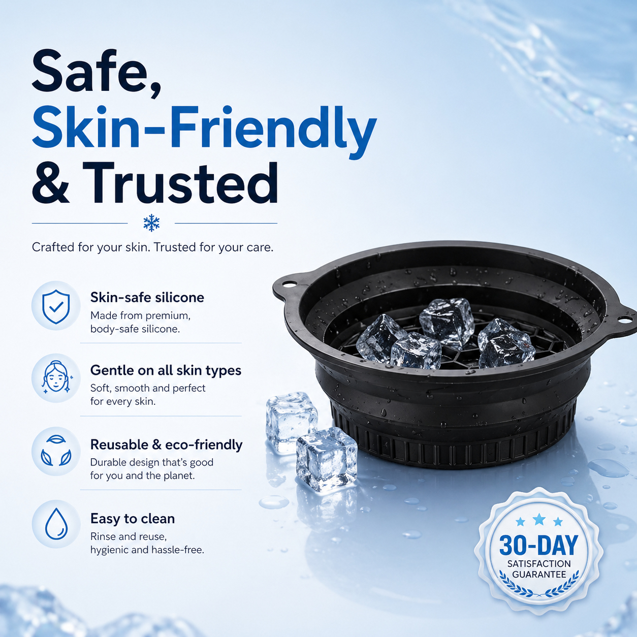Ice Facial Bowl-Facial Cold Plunge