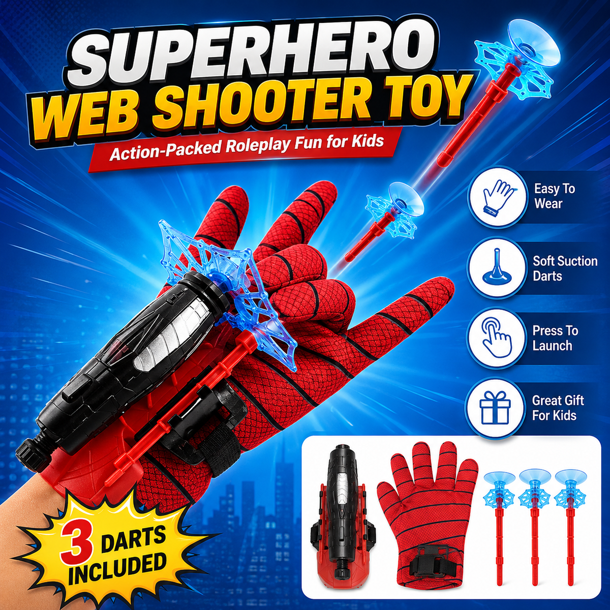 Spider Man Web Shooter Toy