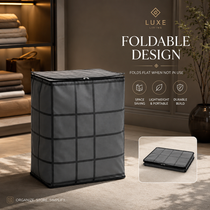 Large Foldable Storage Bag for Bedding & Clothes