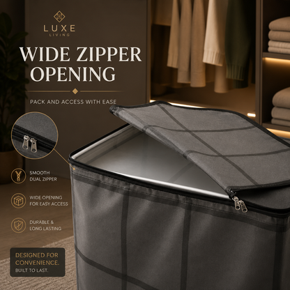 Large Foldable Storage Bag for Bedding & Clothes