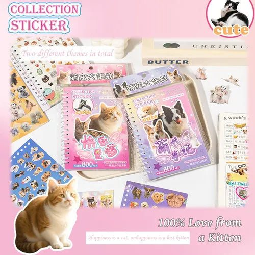 Cute Puppy Sticker Collection