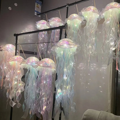 ✨Glitter Jellyfish Lamp