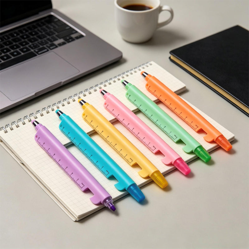 5 in 1 Colorful Marker Multi-function Custom Pen
