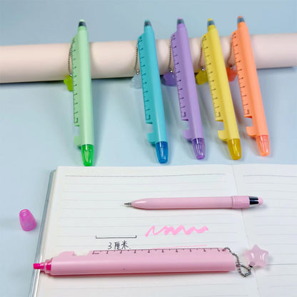 5 in 1 Colorful Marker Multi-function Custom Pen