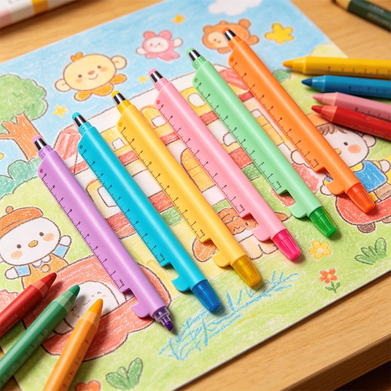 5 in 1 Colorful Marker Multi-function Custom Pen