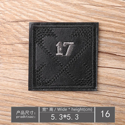 Self Adhesive Black Patches