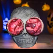 Halloween 3D Scary Skull