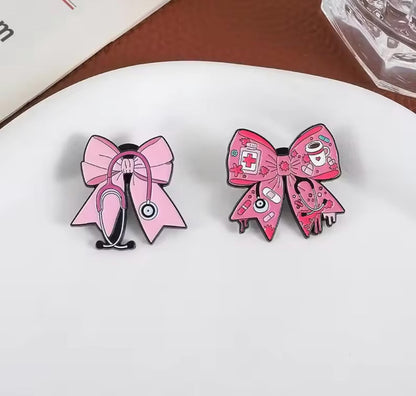 Nurse & Doctor Brooch Badge