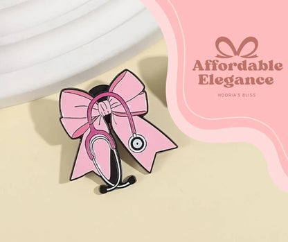 Nurse & Doctor Brooch Badge
