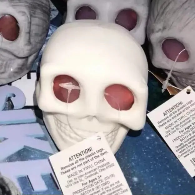 Halloween 3D Scary Skull